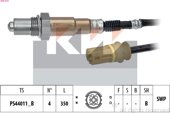 KW 498 333 - Lambda zonde ps1.lv