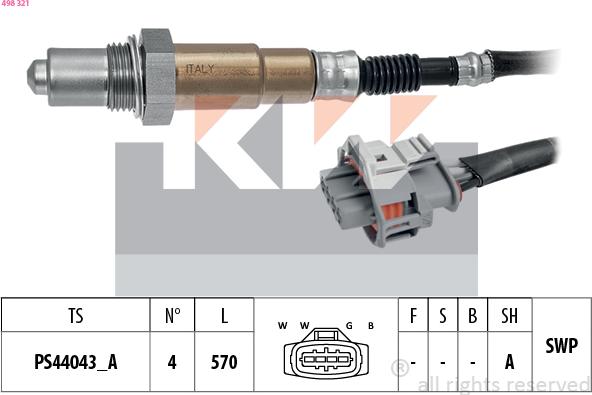 KW 498 321 - Lambda zonde ps1.lv