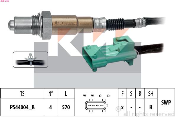 KW 498 246 - Lambda zonde ps1.lv