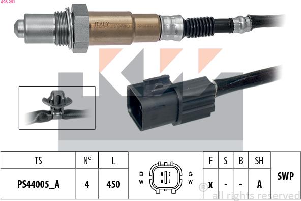 KW 498 261 - Lambda zonde ps1.lv