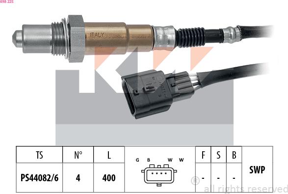 KW 498 225 - Lambda zonde ps1.lv