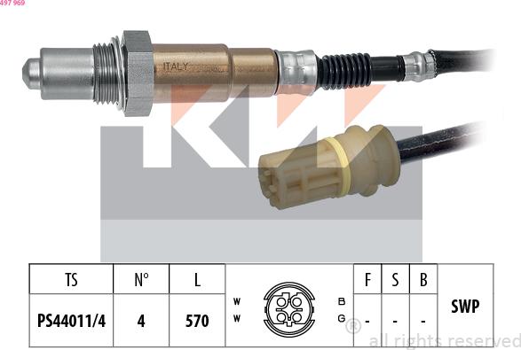 KW 497 969 - Lambda zonde ps1.lv