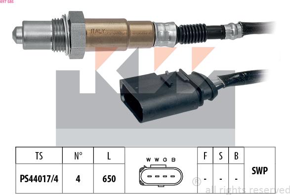 KW 497 585 - Lambda zonde ps1.lv