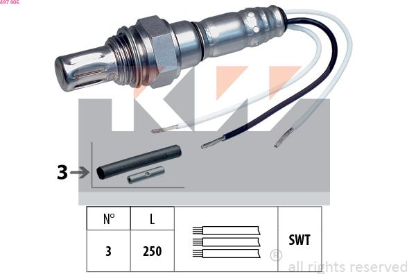 KW 497 005 - Lambda zonde ps1.lv