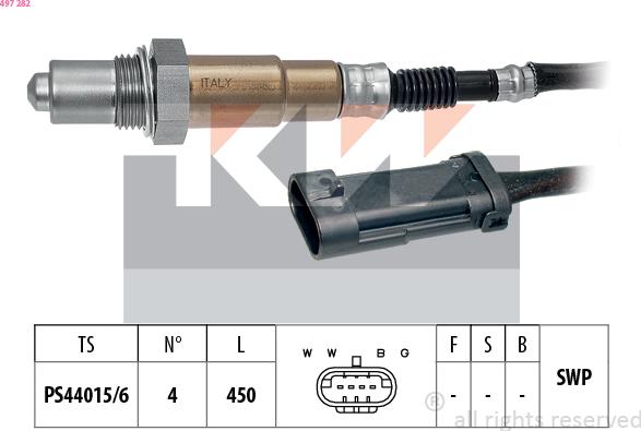 KW 497 282 - Lambda zonde ps1.lv