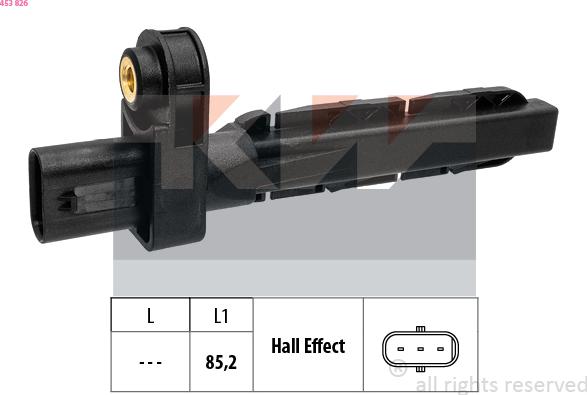 KW 453 826 - Impulsu devējs, Kloķvārpsta ps1.lv