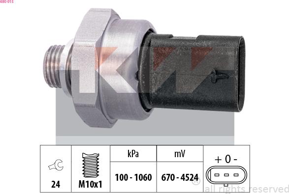 KW 480 015 - Devējs, Eļļas spiediens ps1.lv