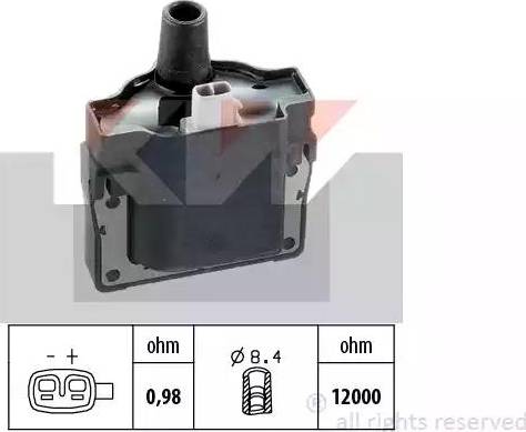 KW 470 201 - Aizdedzes spole ps1.lv