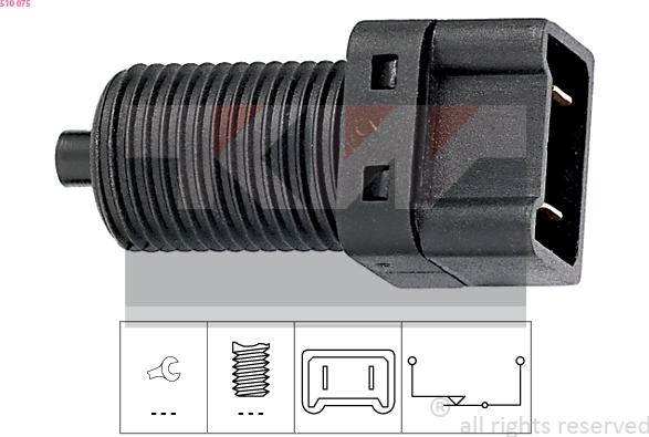 KW 510 075 - Bremžu signāla slēdzis ps1.lv