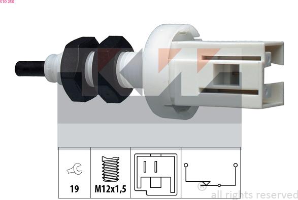 KW 510 250 - Bremžu signāla slēdzis ps1.lv