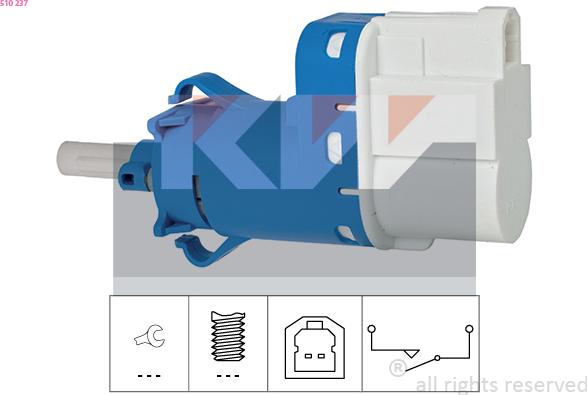 KW 510 237 - Bremžu signāla slēdzis ps1.lv