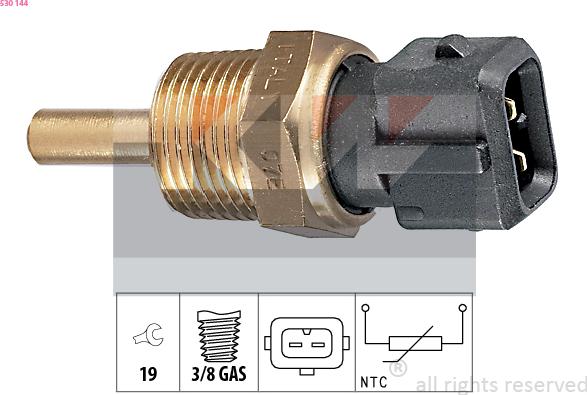 KW 530 144 - Devējs, Eļļas temperatūra ps1.lv