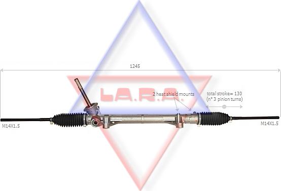 LA.R.A. 310039 - Stūres mehānisms ps1.lv