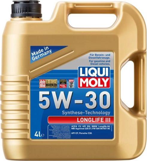 Liqui Moly P003758 - Motoreļļa ps1.lv