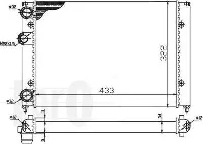 Loro 053-017-0035 - Radiators, Motora dzesēšanas sistēma ps1.lv