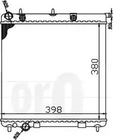 Loro 009-017-0047 - Radiators, Motora dzesēšanas sistēma ps1.lv