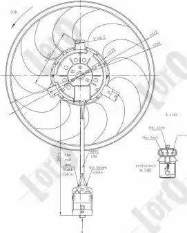 Loro 037-014-0017 - Ventilators, Motora dzesēšanas sistēma ps1.lv