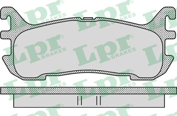 LPR 05P1099 - Bremžu uzliku kompl., Disku bremzes ps1.lv