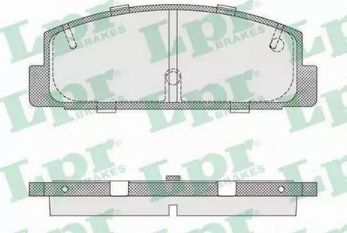 Sangsin Brake SP2028 - Bremžu uzliku kompl., Disku bremzes ps1.lv