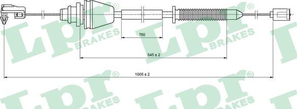 LPR C0148A - Akseleratora trose ps1.lv