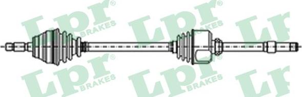 LPR DS21070 - Piedziņas vārpsta ps1.lv