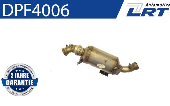 LRT DPF4006 - Nosēdumu / Daļiņu filtrs, Izplūdes gāzu sistēma ps1.lv