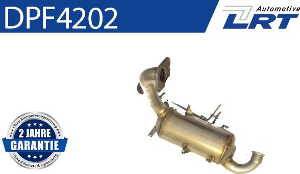 LRT DPF4202 - Nosēdumu / Daļiņu filtrs, Izplūdes gāzu sistēma ps1.lv
