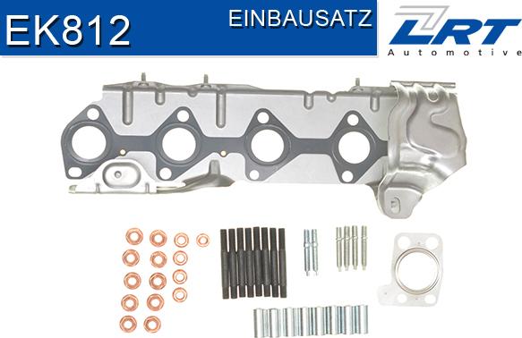 LRT EK812 - Montāžas komplekts, Izplūdes kolektors ps1.lv