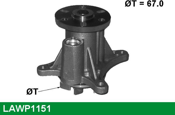 LUCAS LAWP1151 - Ūdenssūknis ps1.lv