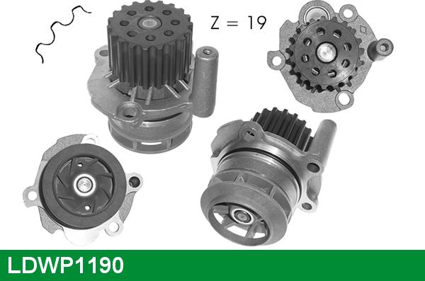 LUCAS LDWP1190 - Ūdenssūknis ps1.lv