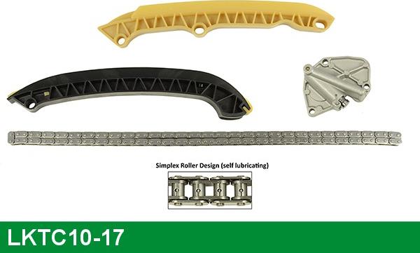LUCAS LKTC10-17 - Sadales vārpstas piedziņas ķēdes komplekts ps1.lv