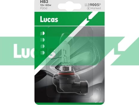 LUCAS LLB9005P - Kvēlspuldze, Tālās gaismas lukturis ps1.lv