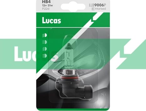 LUCAS LLB9006P - Kvēlspuldze, Tālās gaismas lukturis ps1.lv