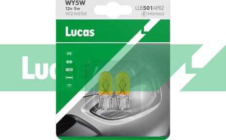 LUCAS LLB501APX2 - Kvēlspuldze, Pagriezienu signāla lukturis ps1.lv