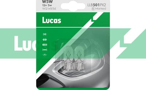 LUCAS LLB501PX2 - Kvēlspuldze, Pagriezienu signāla lukturis ps1.lv
