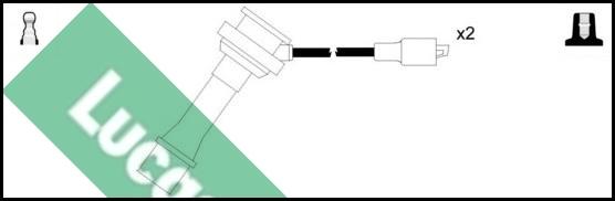 LUCAS LUC4660 - Augstsprieguma vadu komplekts ps1.lv