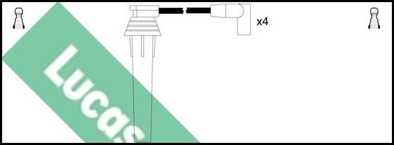 LUCAS LUC4639 - Augstsprieguma vadu komplekts ps1.lv