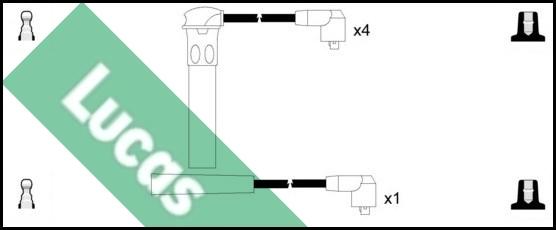 LUCAS LUC4622 - Augstsprieguma vadu komplekts ps1.lv
