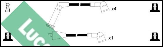 LUCAS LUC4292 - Augstsprieguma vadu komplekts ps1.lv