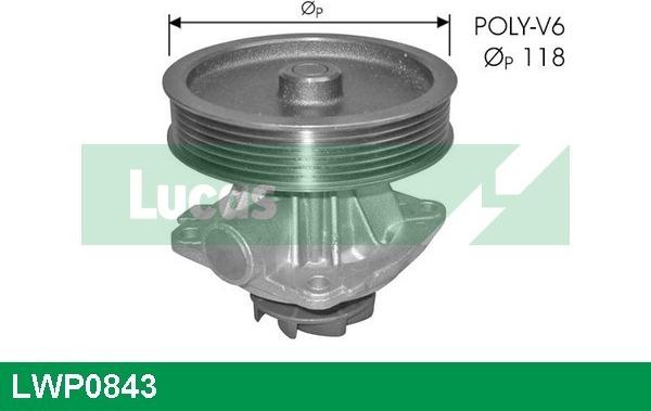LUCAS LWP0843 - Ūdenssūknis ps1.lv