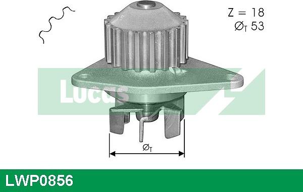 LUCAS LWP0856 - Ūdenssūknis ps1.lv