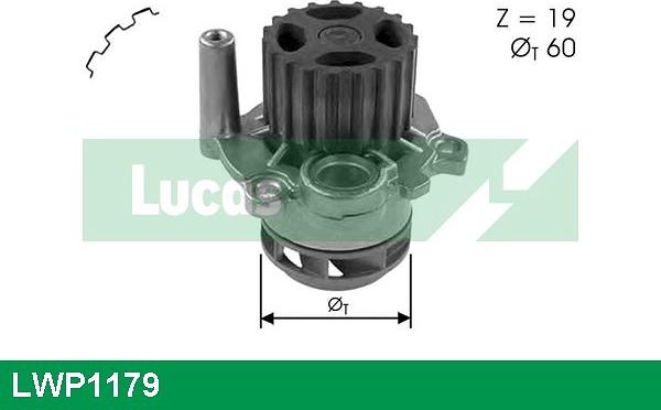 LUCAS LWP1179 - Ūdenssūknis ps1.lv