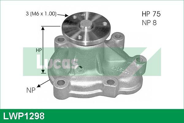 LUCAS LWP1298 - Ūdenssūknis ps1.lv