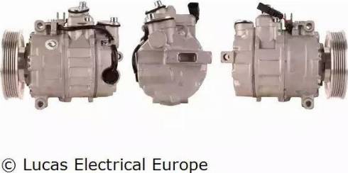 Lucas Electrical ACP497 - Kompresors, Gaisa kond. sistēma ps1.lv