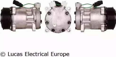 Lucas Electrical ACP459 - Kompresors, Gaisa kond. sistēma ps1.lv