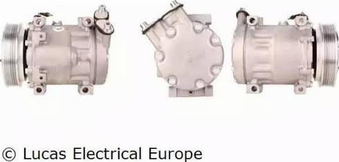 Lucas Electrical ACP411 - Kompresors, Gaisa kond. sistēma ps1.lv