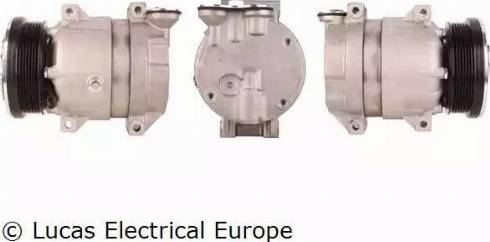 Lucas Electrical ACP480 - Kompresors, Gaisa kond. sistēma ps1.lv
