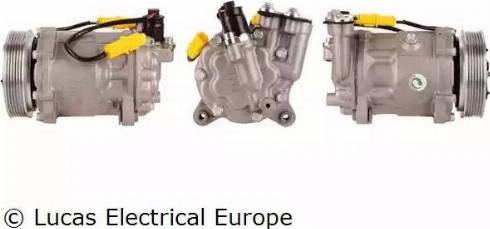 Lucas Electrical ACP546 - Kompresors, Gaisa kond. sistēma ps1.lv