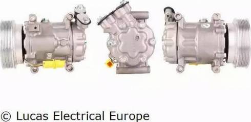 Lucas Electrical ACP550 - Kompresors, Gaisa kond. sistēma ps1.lv