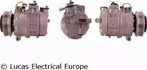 Lucas Electrical ACP551 - Kompresors, Gaisa kond. sistēma ps1.lv